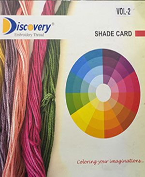 Rayon Thread Shade Card